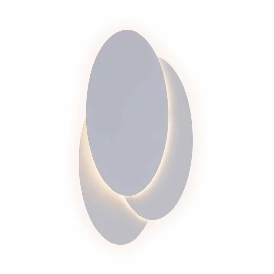 APLIQUE LED DECORATIVO 8W 3000-6000K BRANCO LUNE 2