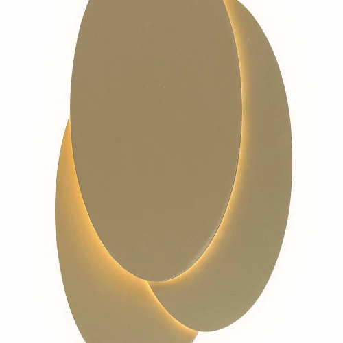 APLIQUE LED DECORATIVO 8W 3000-6000K DOURADO LUNE