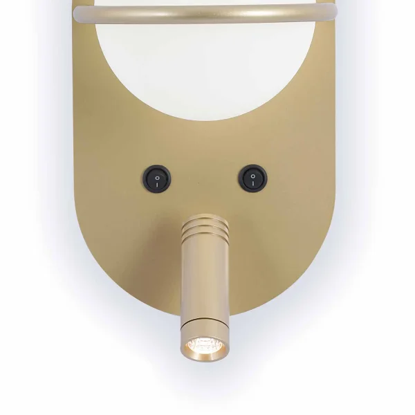 APLIQUE DE PAREDE LED 6W 3000–6000K DOURADO ASTRA