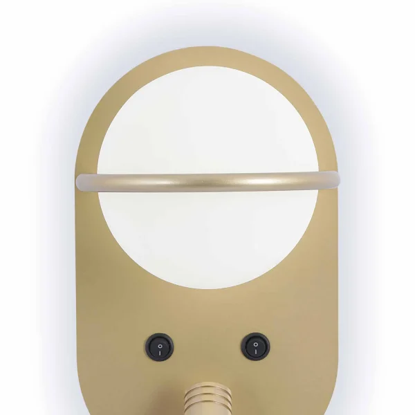 APLIQUE DE PAREDE LED 6W 3000–6000K DOURADO ASTRA