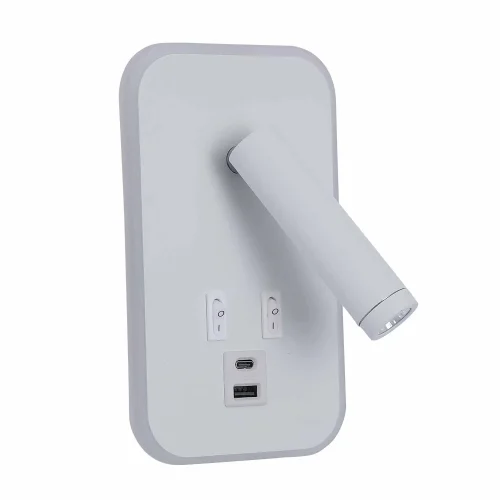 APLIQUE DE PAREDE LED 10W 3000–6000K USB BRANCO ORBIA