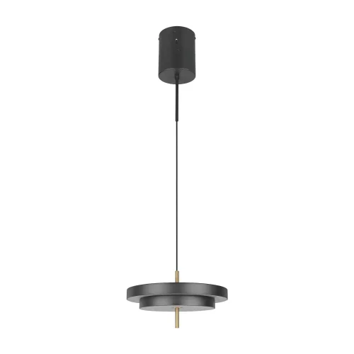 CANDEEIRO DE TETO LED 34,5W REGULÁVEL 2300-3000-4000K PRETO DOURADO ELIX