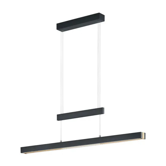 CANDEEIRO DE TETO LED 45W 2700K-5000K PRETO LUNOR