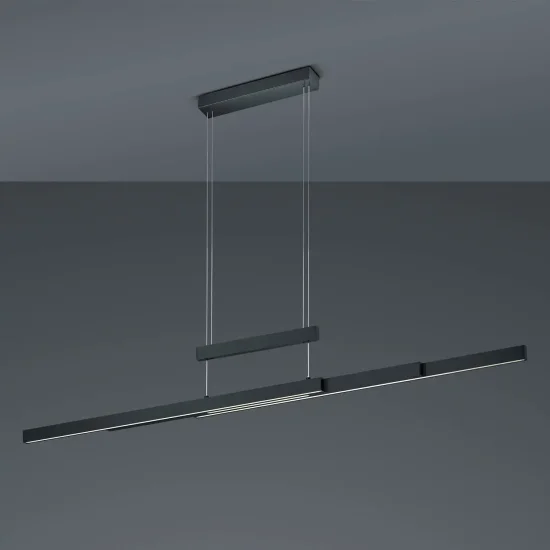 CANDEEIRO DE TETO LED 45W 2700K-5000K PRETO LUNOR 2