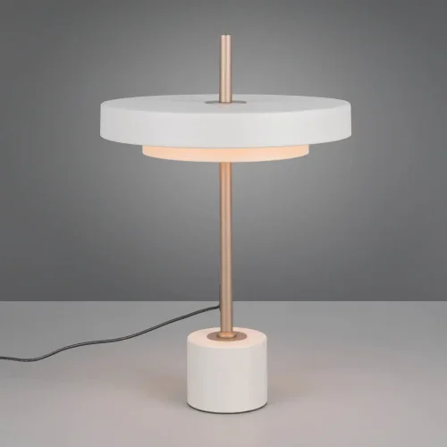 CANDEEIRO DE MESA LED 12W REGULÁVEL 2300-3000-4000K CINZENTO QUENTE ELIX