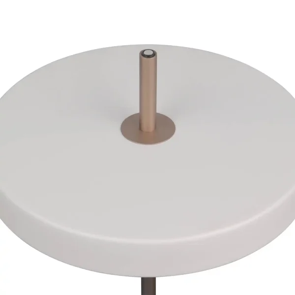 CANDEEIRO DE MESA LED 12W REGULÁVEL 2300-3000-4000K CINZENTO QUENTE ELIX