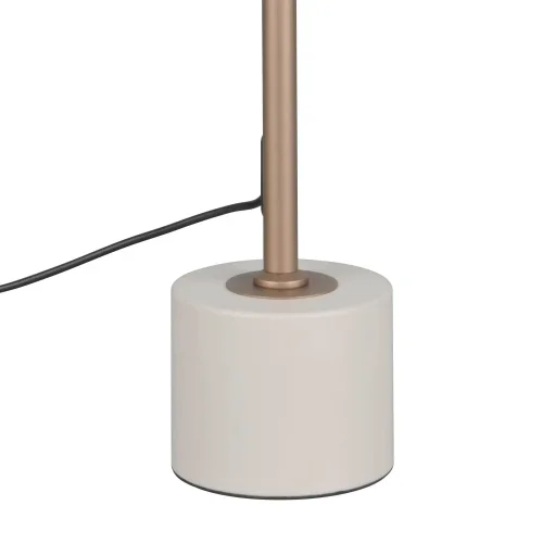 CANDEEIRO DE MESA LED 12W REGULÁVEL 2300-3000-4000K CINZENTO QUENTE ELIX