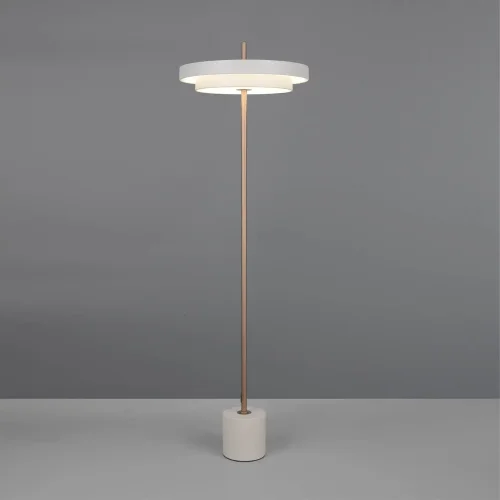 CANDEEIRO DE PISO LED 21W REGULÁVEL 2300-3000-4000K CINZA QUENTE ELIX