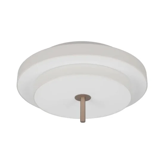 PLAFONIER LED 34,5W REGULÁVEL 2300-3000-4000K CINZA QUENTE ELIX 2