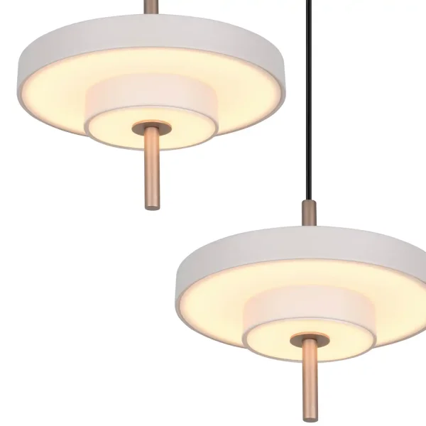 CANDEEIRO DE TETO LED 30W 2300-3000-4000K CINZENTO QUENTE  ELIX