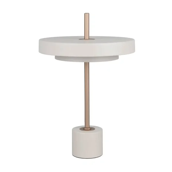 CANDEEIRO DE MESA LED 12W REGULÁVEL 2300-3000-4000K CINZENTO QUENTE ELIX