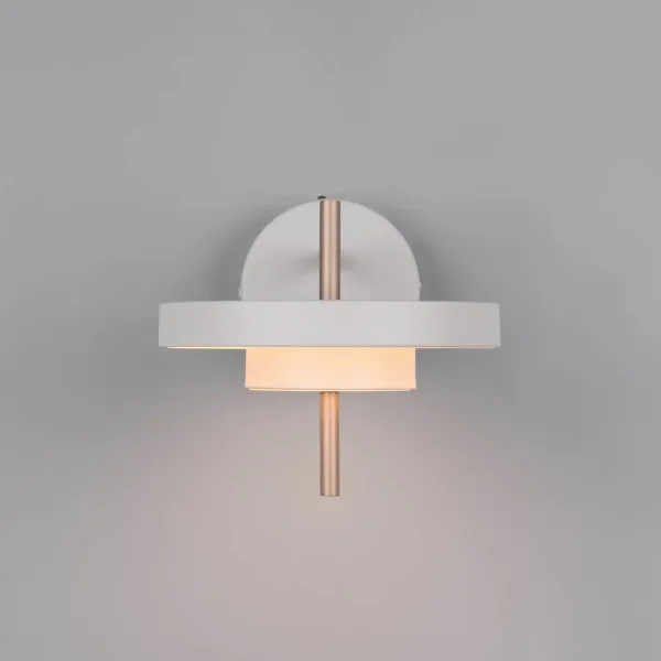 APLIQUE DE PAREDE LED 10W REGULÁVEL 2300-3000-4000K CINZENTO QUENTE ELIX