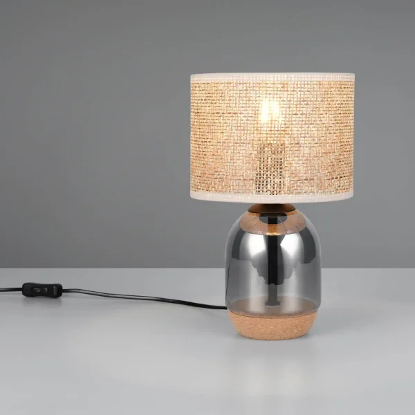 CANDEEIRO DE MESA EM VIDRO 32,7CM CELINE