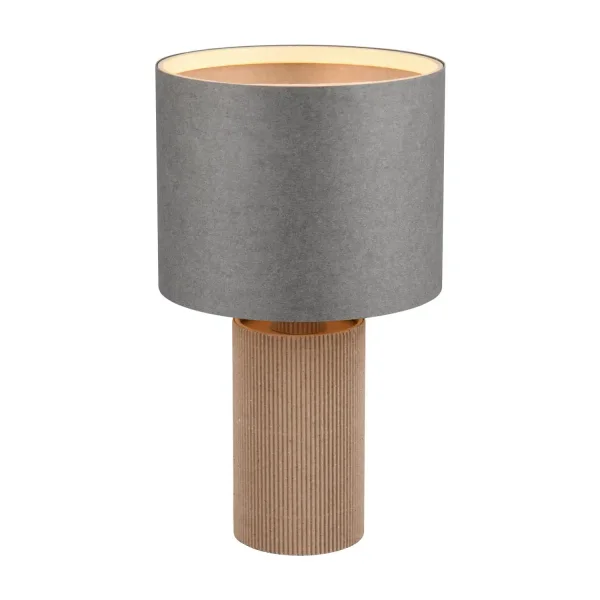 CANDEEIRO DE MESA EM PAPPE NATURAL 28,5CM NEXA