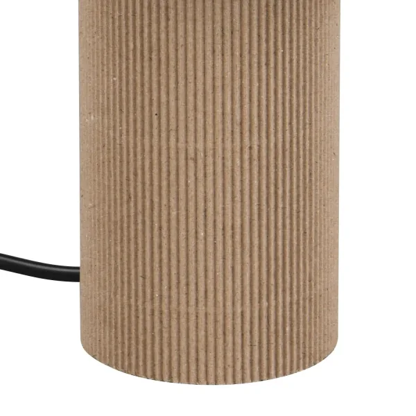 CANDEEIRO DE MESA EM PAPPE NATURAL 28,5CM NEXA