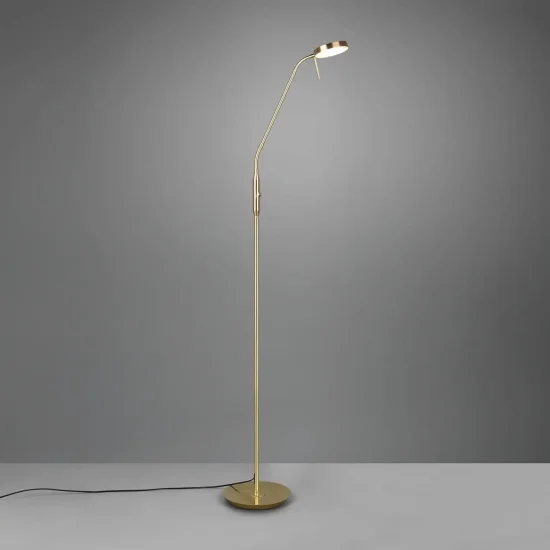 CANDEEIRO DE PÉ LED 12W REGULÁVEL BRONZE MATE EDEN 2