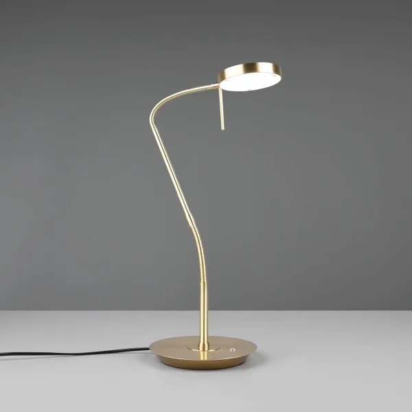 CANDEEIRO DE MESA LED 12W REGULÁVEL BRONZE MATE EDEN