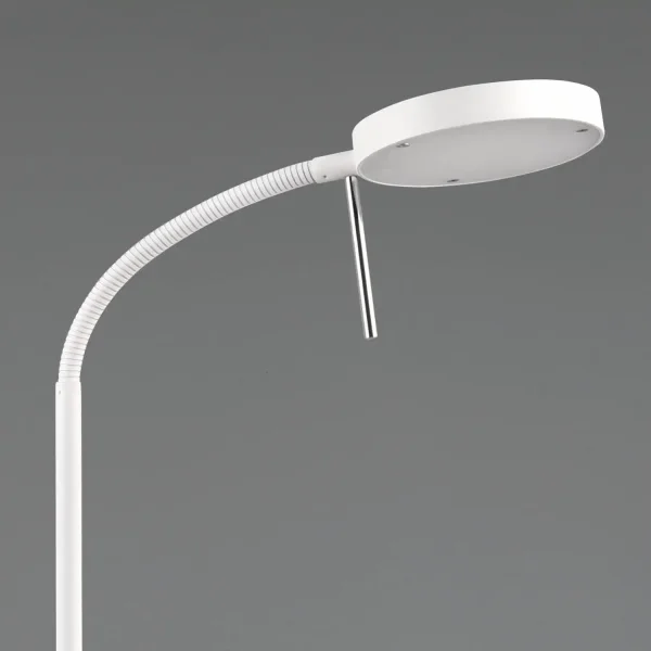 CANDEEIRO DE MESA LED 12W REGULÁVEL BRANCO EDEN