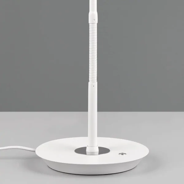 CANDEEIRO DE MESA LED 12W REGULÁVEL BRANCO EDEN