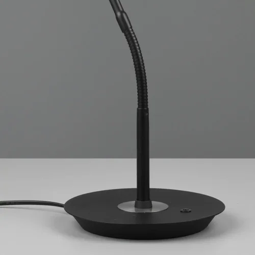 CANDEEIRO DE MESA LED 12W REGULÁVEL PRETO EDEN