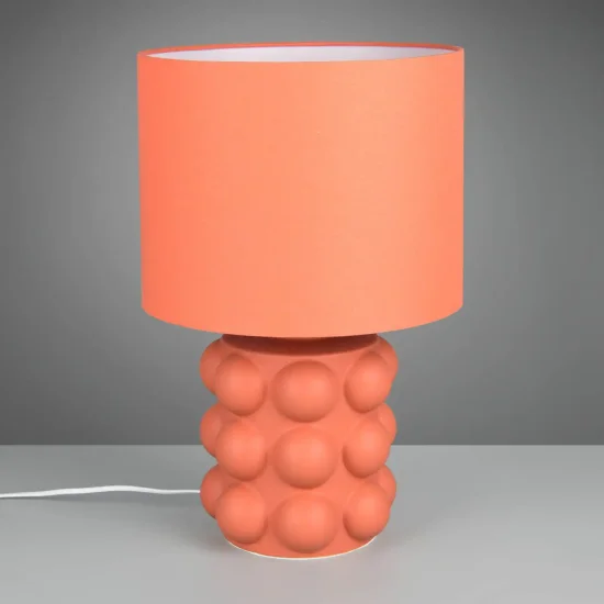 CANDEEIRO DE MESA EM CERÂMICA DAMASCO 47CM E27 LOREEN 2