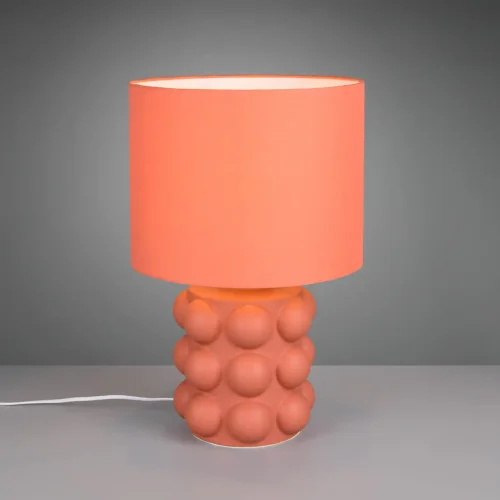 CANDEEIRO DE MESA EM CERÂMICA DAMASCO 47CM E27 LOREEN