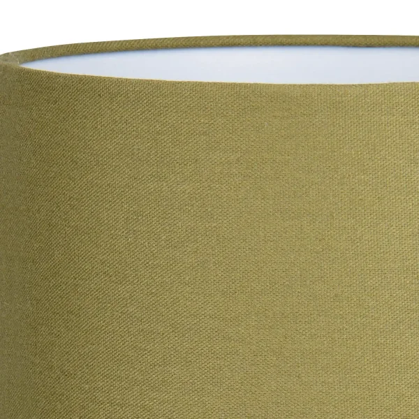 CANDEEIRO DE MESA EM CERÂMICA VERDE 30 CM E14 LOREEN