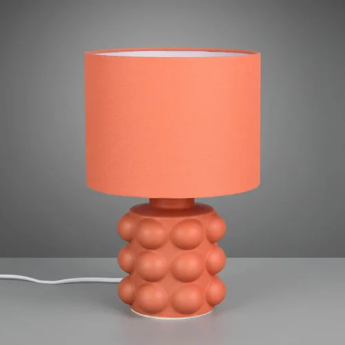 CANDEEIRO DE MESA EM CERÂMICA DAMASCO 30 CM E14 LOREEN