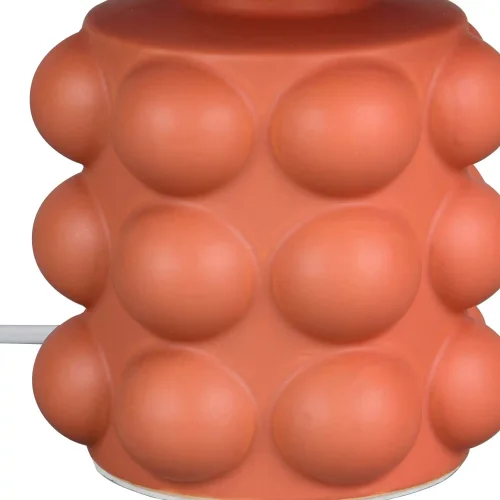 CANDEEIRO DE MESA EM CERÂMICA DAMASCO 30 CM E14 LOREEN