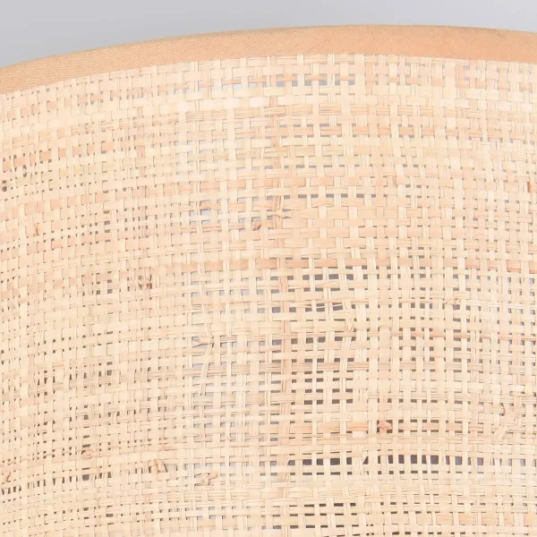 APLIQUE DE PAREDE COM ABAJUR EM ALGAS MARINHAS E27 TERESA