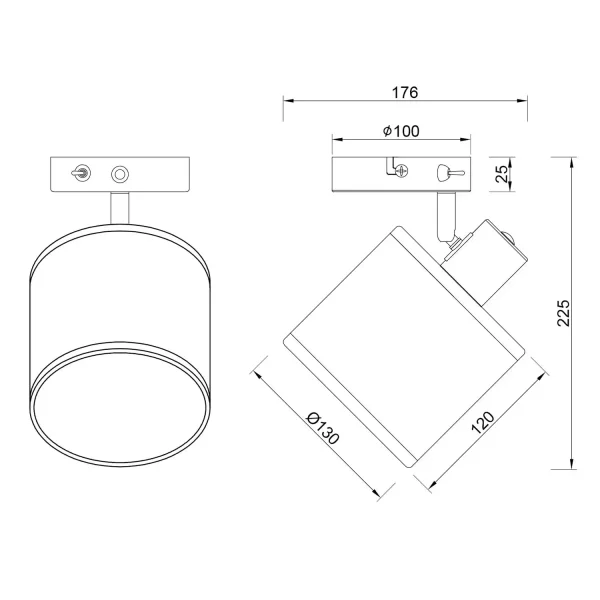 FOCO 1 LUZ COM ABAJUR EM ALGAS MARINHAS E14 TERESA