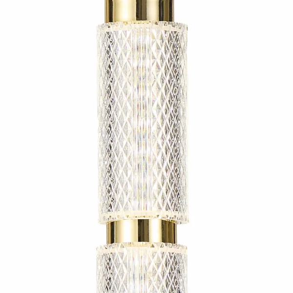 CANDEEIRO DE TETO LED 8W 3000-6500K DOURADO AMBARINA