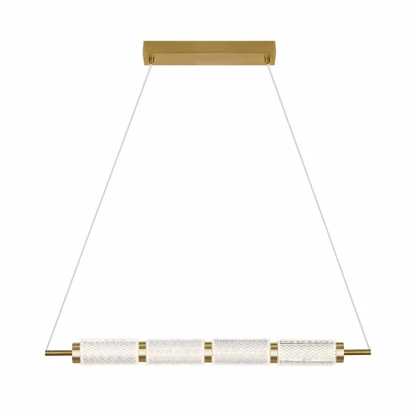 CANDEEIRO DE TETO LED 16W 3000-6500K DOURADO AMBARINA