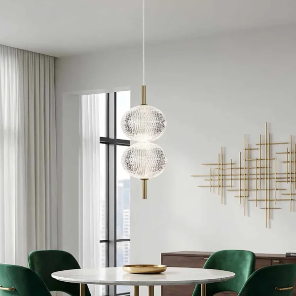 CANDEEIRO DE TETO LED 12W 3000-6500K DOURADO AMBARINA