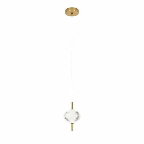 CANDEEIRO DE TETO LED 6W 3000-6500K DOURADO AMBARINA