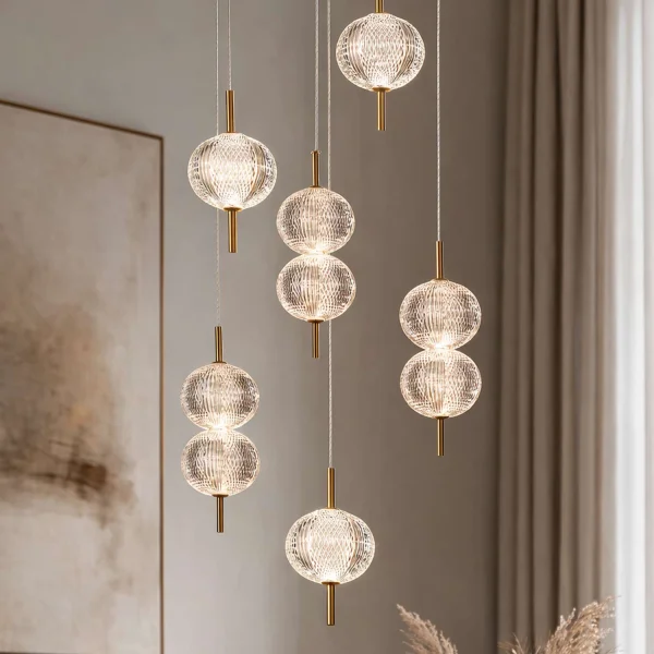 CANDEEIRO DE TETO LED 6W 3000-6500K DOURADO AMBARINA