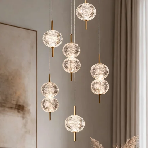 CANDEEIRO DE TETO LED 6W 3000-6500K DOURADO AMBARINA