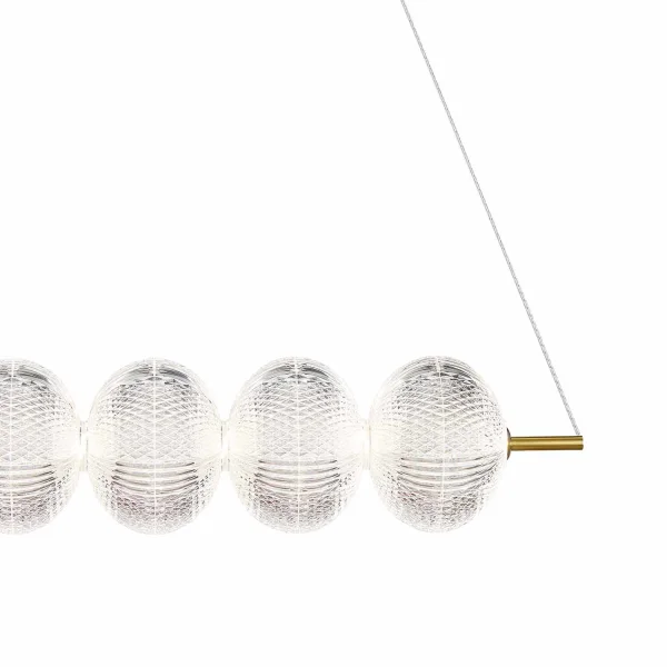 CANDEEIRO DE TETO LED 38W 3000-6500K DOURADO AMBARINA