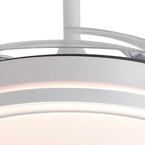 VENTILADOR DE TETO LED 40W REGULÁVEL COM PÁS RETRÁCTEIS DARIEL