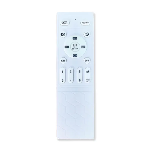 VENTOINHA DE TETO LED 40W REGULÁVEL COM PÁS RETRÁTEIS BRANCO CANDOR