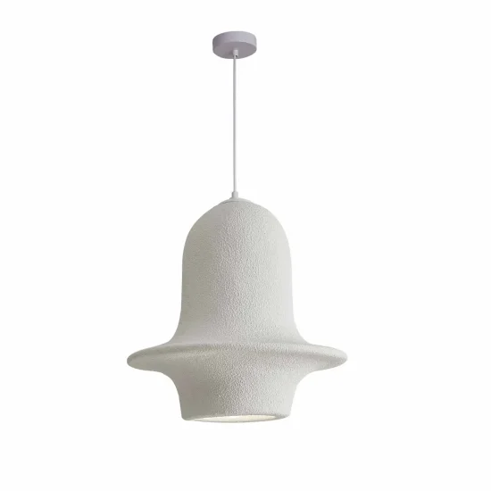 CANDEEIRO DE TETO 1 LUZ E27 35CM BRANCO RENATA 2