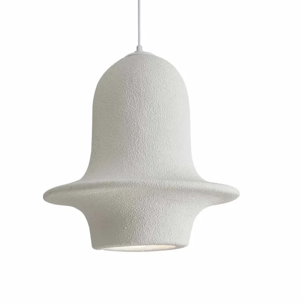 CANDEEIRO DE TETO 1 LUZ E27 35CM BRANCO RENATA