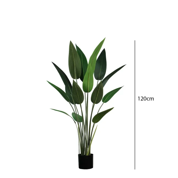 PLANTA ARTIFICIAL AVE DO PARAÍSO 120 CM