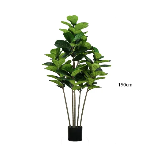 FIGUEIRA ARTIFICIAL FOLHA DE VIOLINO 150 CM