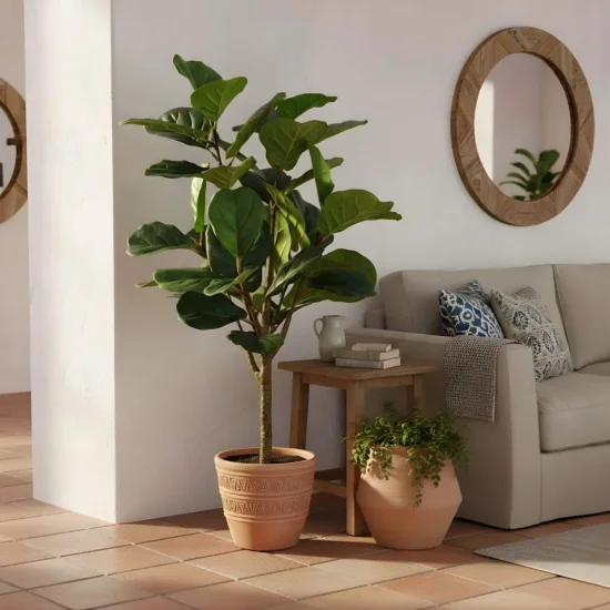 FICUS LYRATA ARTIFICIAL 130CM
