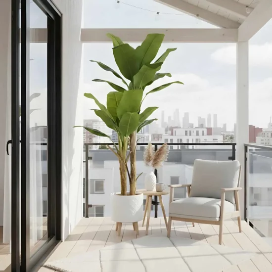 PLANTA ARTIFICIAL BANANEIRA 200 CM