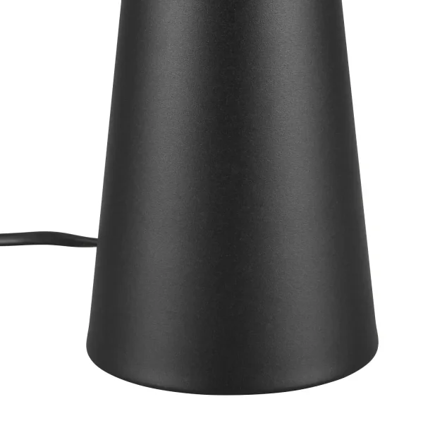 CANDEEIRO DE MESA METAL PRETO E27 OBELVIA