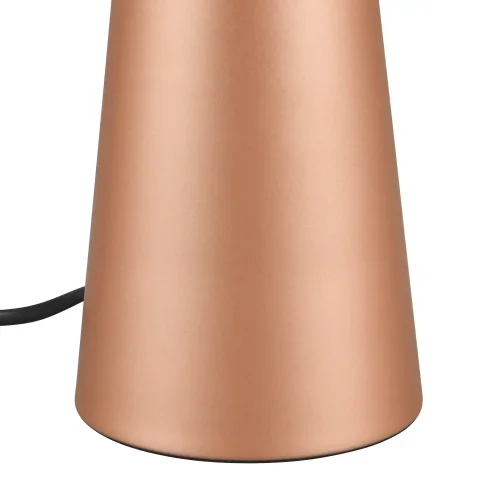 CANDEEIRO DE MESA EM METAL CASTANHO E27 OBELVIA