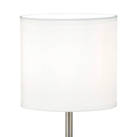 CANDEEIRO DE MESA METAL NÍQUEL SATINADO E14 MIRABELLA 2