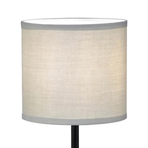 CANDEEIRO DE MESA METAL PRETO E14 MIRABELLA